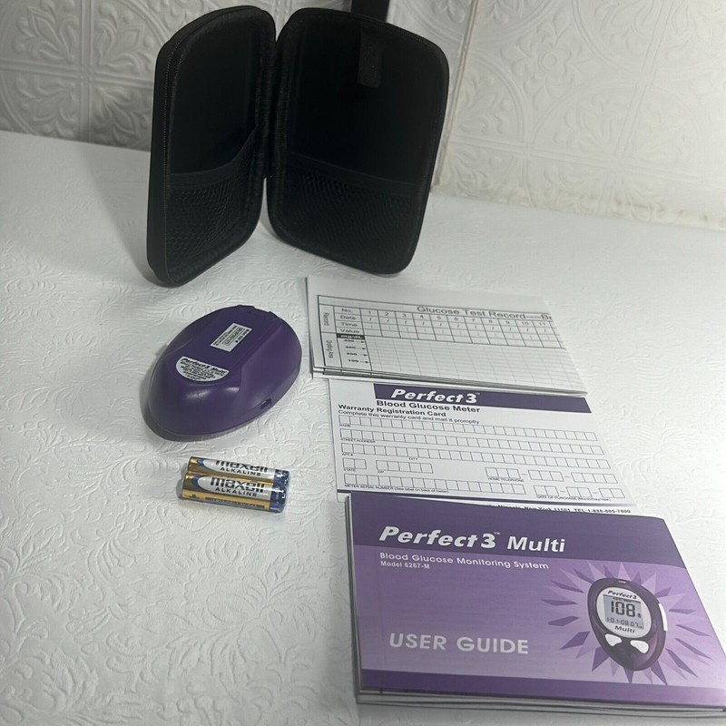 Gluco Perfect 3 Multi Blood Glucose Monitoring System 6267-M