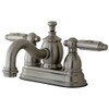 4 in. Georgian Centerset Lavatory Faucet with Brass Pop-Up &