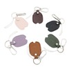 LVYOUME Premium Car Key Cover -nitial Letter Keychain| Leather Key