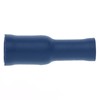 Female Bullet Crimp Terminals, Pack of 100 - Red, 12A,