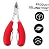 minkissy Nail Clippers for Thick Nails Toenail Treatment Cuticle Nipper