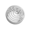 100pcs Fertilizer Mesh Basket Stainless Steel Garden Nutrition Cups Small
