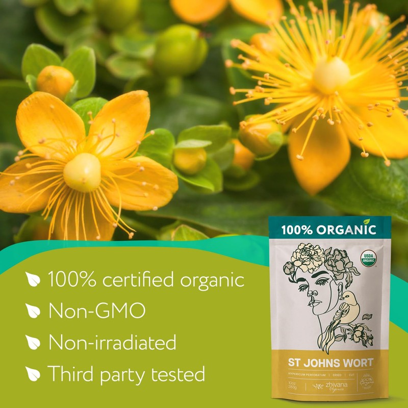 Super Value Pack 5 LB - Organic St Johns Wort