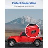 3pcs Tailgate Plugs Compatible with Jeep Wrangler JK JKU 2007-2017