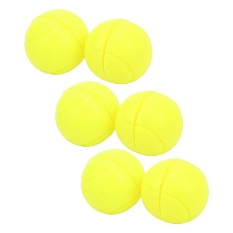 6 Pcs Tennis Racket Damper Silicone Shock Absorber Tennis Ball