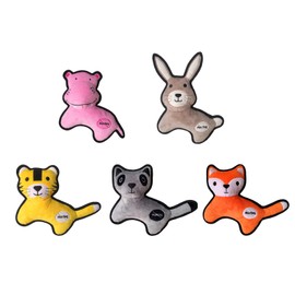 Eco-Friendly Squeaky Dog Toys for Aggressive Chewers – 70% Recycled Wildlife Designs – Durable, Tear-Resistant, Non-Toxic, Safe for Medium to Large Dogs