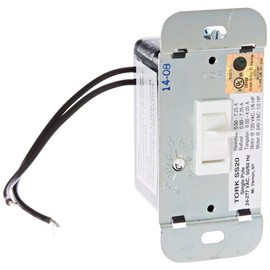 NSI SS20 Series SS Auto Off in-Wall Single Pole Time Switch, 24/120/208-240/277 50/60 Hz Input Supply,White, #18AWG