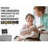 MASSII 8 Inch Extra Large Upgraded Dementia Clock 19 Alarms