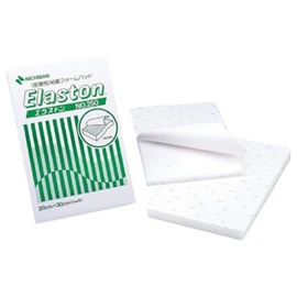 Nichiban Elaston No. 125 Thickness 0.5 inches (12.5 mm) 11.8 inches (300 mm) x 7.9 inches (200 mm) 10 Pieces