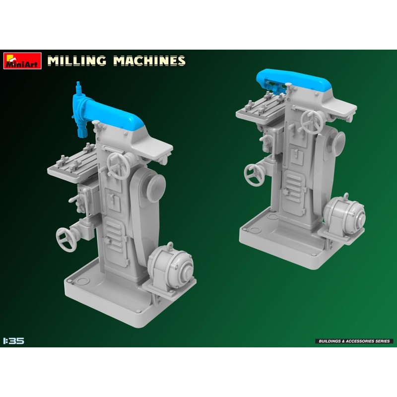 Mini Art 35663 1:35 Milling Machines - Faithful Replica, Model