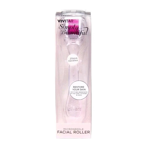Vivitar new Vivitar Simply Beautiful Microneedle Facial Roller .25mm Restore
