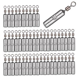 Seiryuger Free Rig Sinker Lures Fishing Drop Weight Worms Jig Downshot 3.5g 25 pcs (25, 3.5 g)