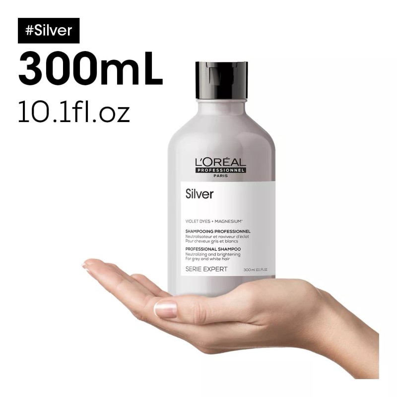 L'Oréal Professionnel Shampoo Cabello Con Canas Silver Serie Expert 300ml