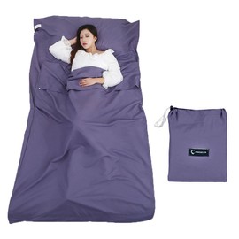 Queta cabin sleeping bag travel bag with carrying bag ideal for inside hotels mountain lodges youth hostels camping outdoor activities etc.