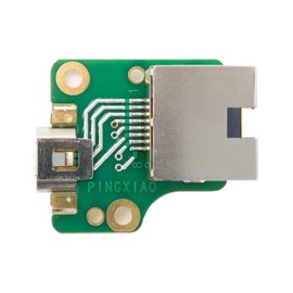 Starlink Ethernet Adapter, Dishy V2 Original Plug (SPX) to RJ45 (T568B) Adapter for Starlink Satellite Internet Kit V2 POE Cable Plug Transform 48V 12V