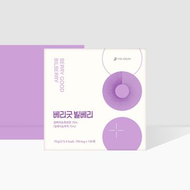 Better Berry Good Bilberry 100 Tablets Wild Bilberry / 더좋은 베리굿 빌베리 100정 야생빌베리