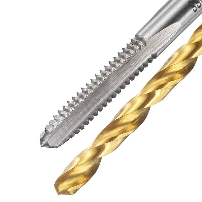 sourcing map Tap and Drill Bit Set, 1pcs 10-24 UNC