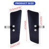 Leg Wind Deflector, PSLER Motorcycle Front Fork Wind Deflectors with