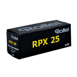Rollei RPX 25 120 Black & White Roll Film Single Pack