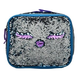 Lluvia Lonchera Lluvia Ll19lbi02 Lentejuela Color Azul - 12cm X 21cm
