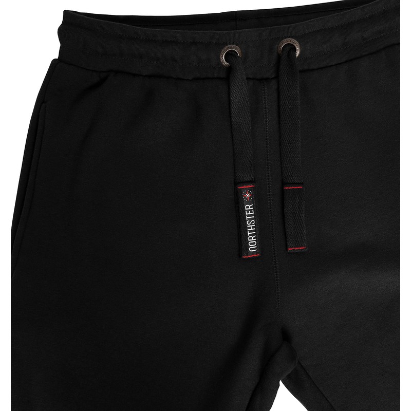 Northster Men's Terry Shorts Sports Shorts, black, M