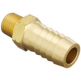 Flowbal Hose Nipple Brass Threaded Fitting GHN-0216 1/4x16