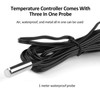 ZFX-9060A Digital Temperature Controller Intelligent Temperature Regulator AC110-220V 10A Timing