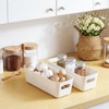 48 Pcs Plastic Storage Bins Basket with Handles, 10.6x3.9x3.5 Inch
