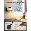 GiveBest Electric Wall Heater with WiFi and Remote Control, Floor