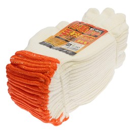 おたふく手袋 冬用防寒軍手 [トクボー 裏起毛 保温] G-90 フリー 【10双組】