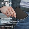 SlimTrack Passport Holder with Apple Find My Wireless Charging Vegan