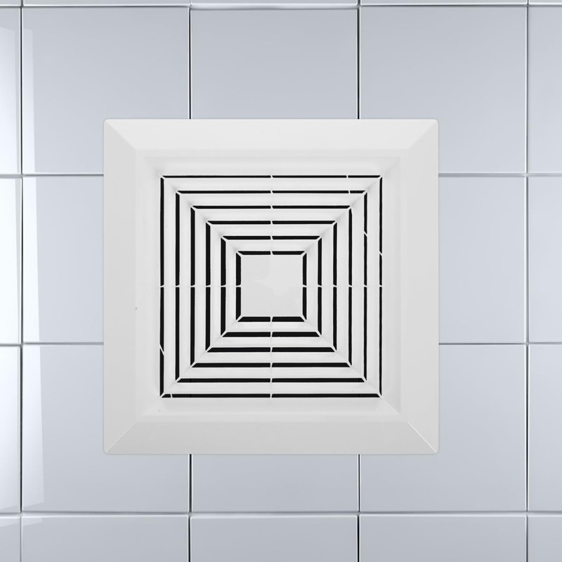 Mipcase Bathroom Ceiling Fan Grille Cover Replacement Vent for Square