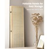 JOSTYLE Room Divider Folding Privacy Screen, 5 Panel Room Dividers