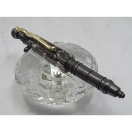 NA DURABLE HIGH QUALITY HEAVY 82G BRASS RETRO BOLT ACTION TACTICAL BALL POINT PEN I