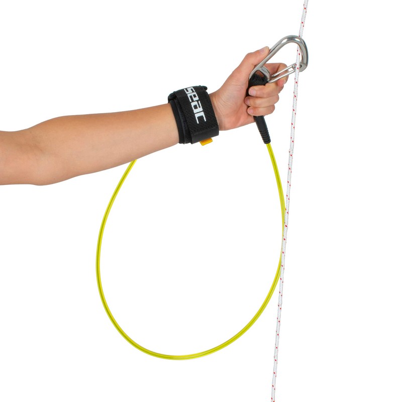 Seac Lanyard, Sicherheitskabel mit Karabiner für Freitaucher