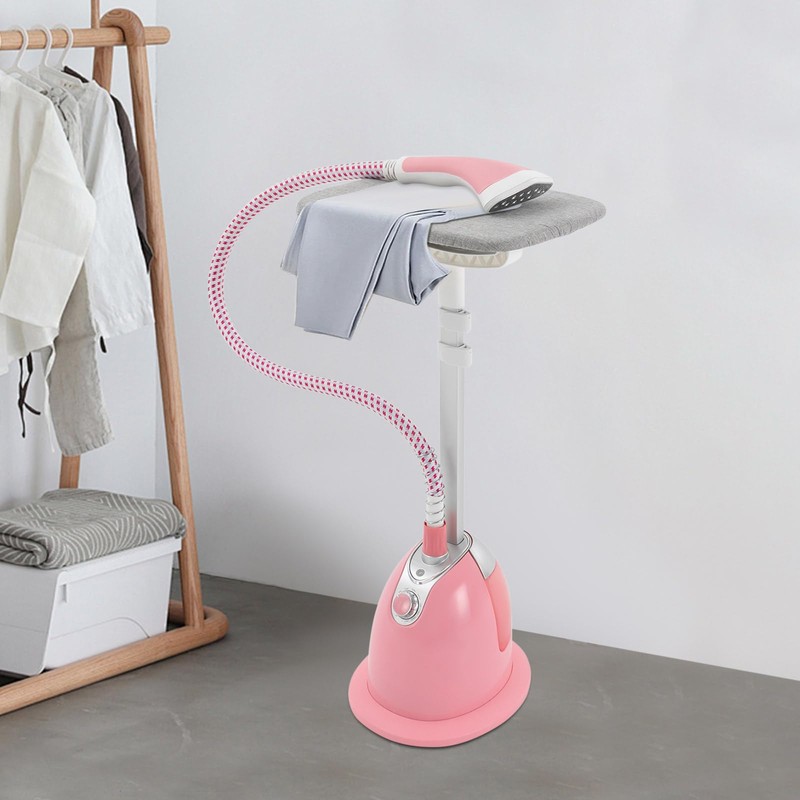 Standing Steamer for Clothes,Professional Garment Steamer with Ironing Board,Steaming Wrinkle