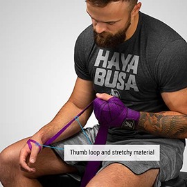 Hayabusa Vendas de Boxeo Perfect Stretch 4.0 para Hombres y Mujeres