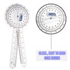 ASA Techmed Goniometer Set 2-3 Pieces 12", 8", 6"
