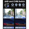 【360°Rotatable】 AHD 1080P Backup Camera for Car Truck Back Up