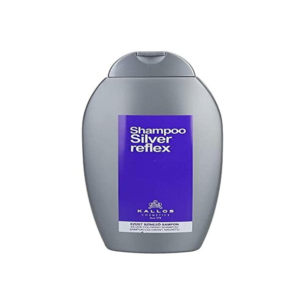 Kallos Reflex Silver Shampoo – Fioletowy Szampon Do WA – osów Blond I Rozjaysinianych 350 ml