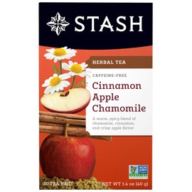 Stash Cinnamon Apple Chamomile Herbal Tea, 20 Count (Pack of 1)