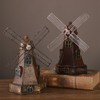 Windmill Decoration Handmade Fine Detail Windmill Ornament for Living Room