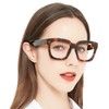 OCCI CHIARI Reading Glasses Women 1.25 Square Reader(1.0 1.25 1.5