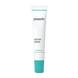 Gel facial para tratamiento de cicatrices de acné