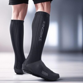 KINGBIKE Overshoes Bicycle Shoe Covers MTB Road Bike Overshoes Overshoes Cycling Shoe Covers Breathable and Comfortable for Adults Youth Men Women (42-45)