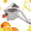 Manual Fruit Press Juicer, Heavy Duty Single Press Lemon Squeezer
