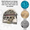 7.5M/25FT Measuring Tape Metric and Imperial, Stainless Steel Hollow Tape