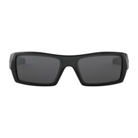 Oakley Gascan Sunglasses Polished Black with Grey Lens + Sticker