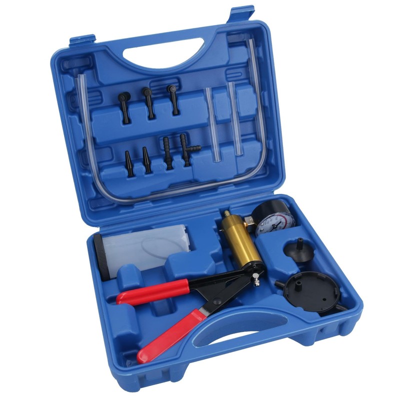 AB Tools Brake Bleeder and Vacuum Pump Kit Hand Held