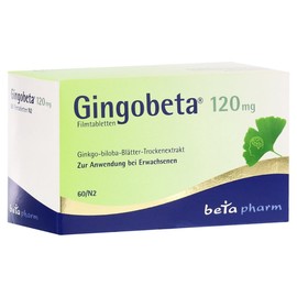 GINGOBETA 120 mg Film-Coated Tablets Pack of 60